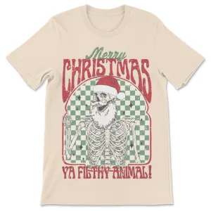 Merry Christmas Ya Filthy Animal Shirt