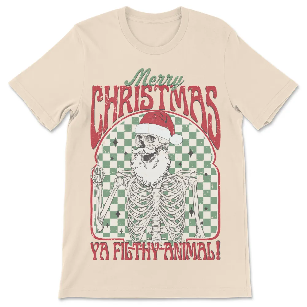 Merry Christmas Ya Filthy Animal Shirt