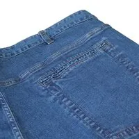 Mid Blue Denim Short