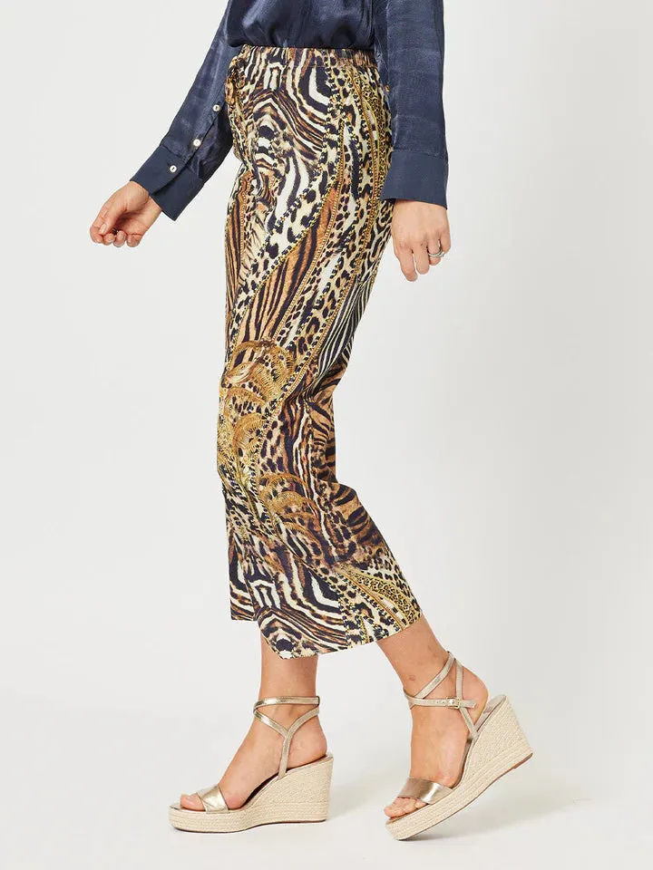 Morocco Animal Print Pants