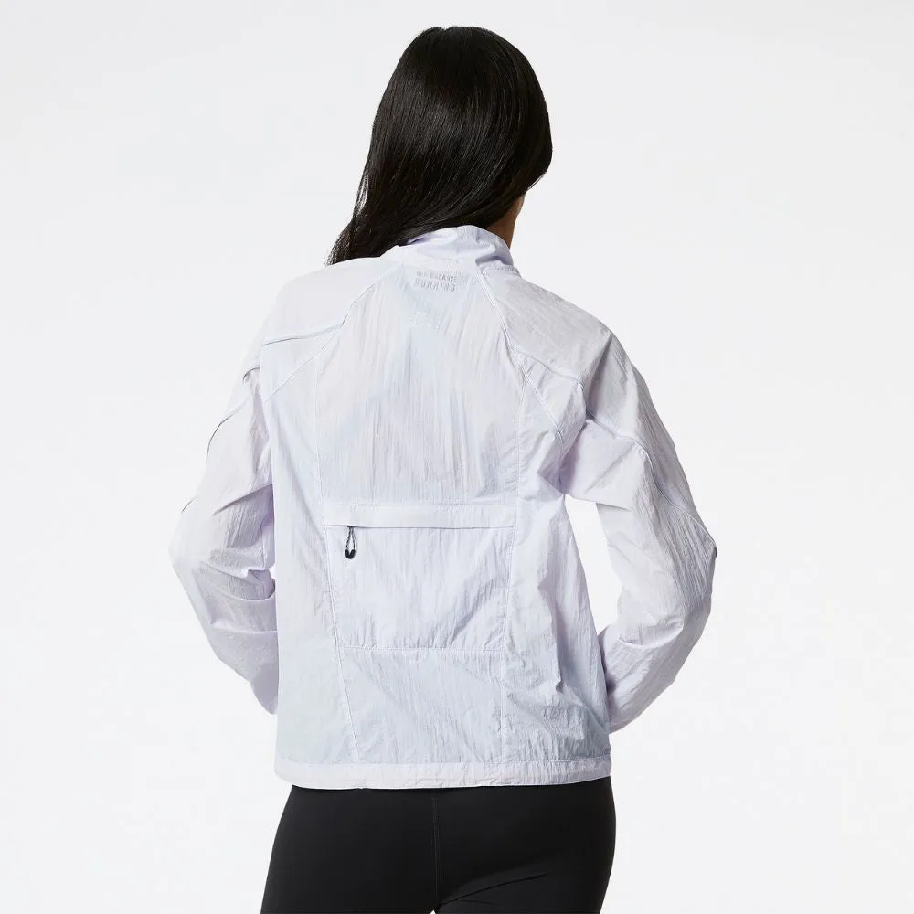 New Balance Women's Printed Impact Run Light Pack Jacket