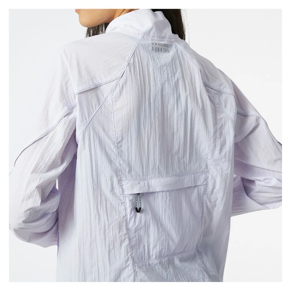 New Balance Women's Printed Impact Run Light Pack Jacket