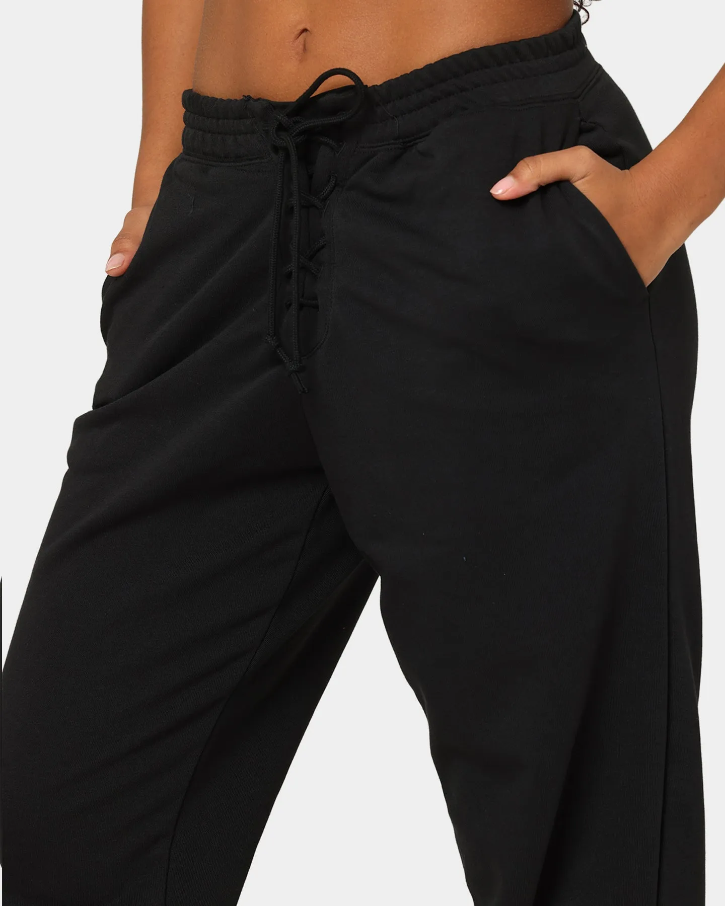 Nike Women's Sportswear Circa50 Fleece Pants Black/White