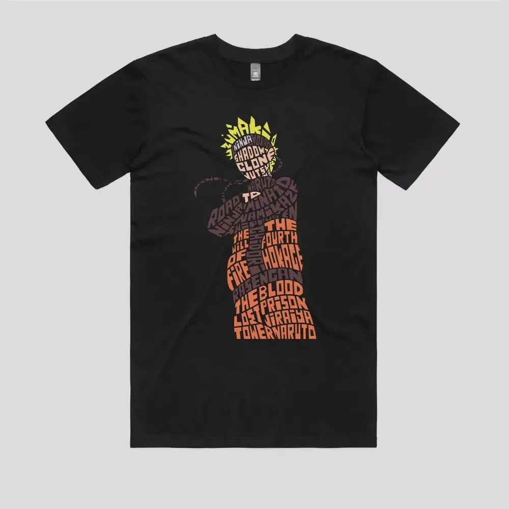 Ninja Typography T-Shirt