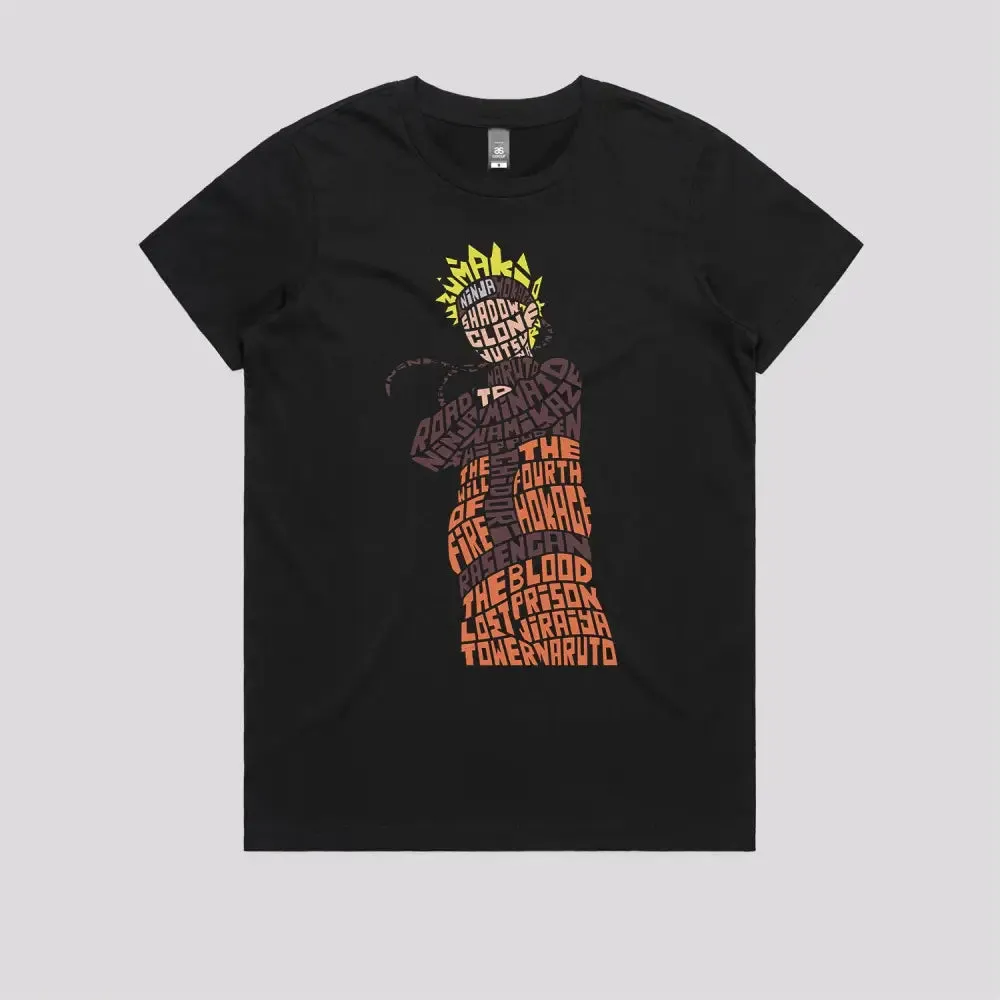 Ninja Typography T-Shirt