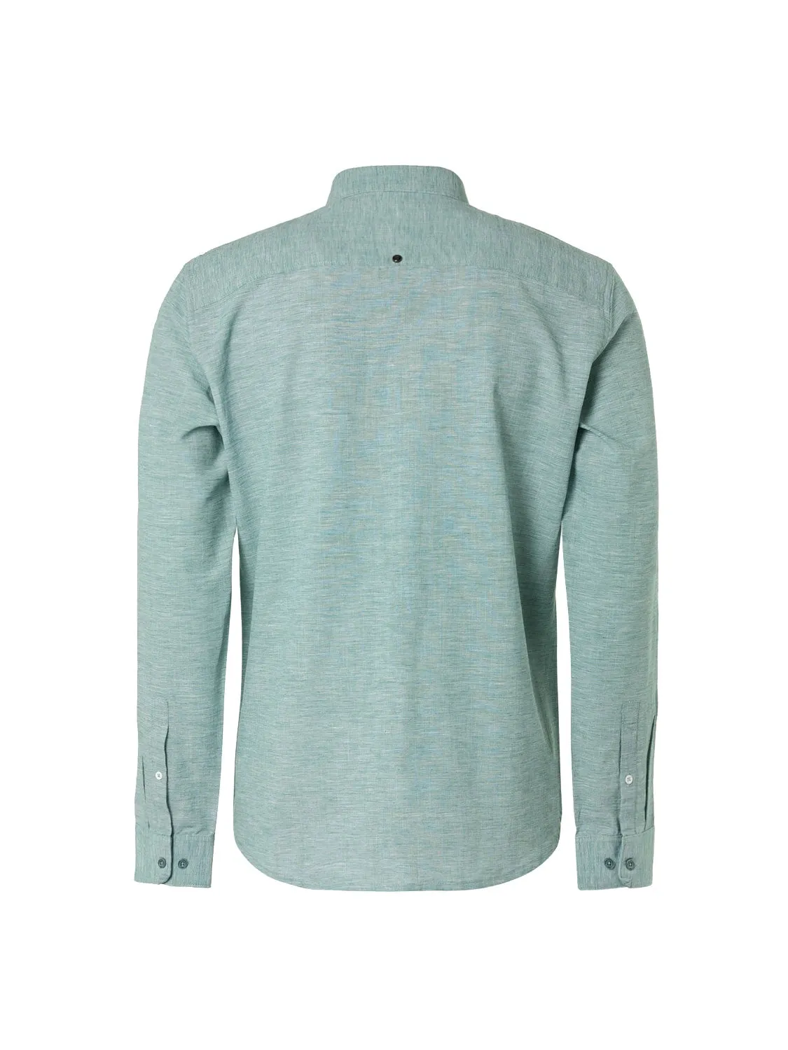 NO EXCESS LINEN BLEND TEXTURED L/S SHIRT 23450215