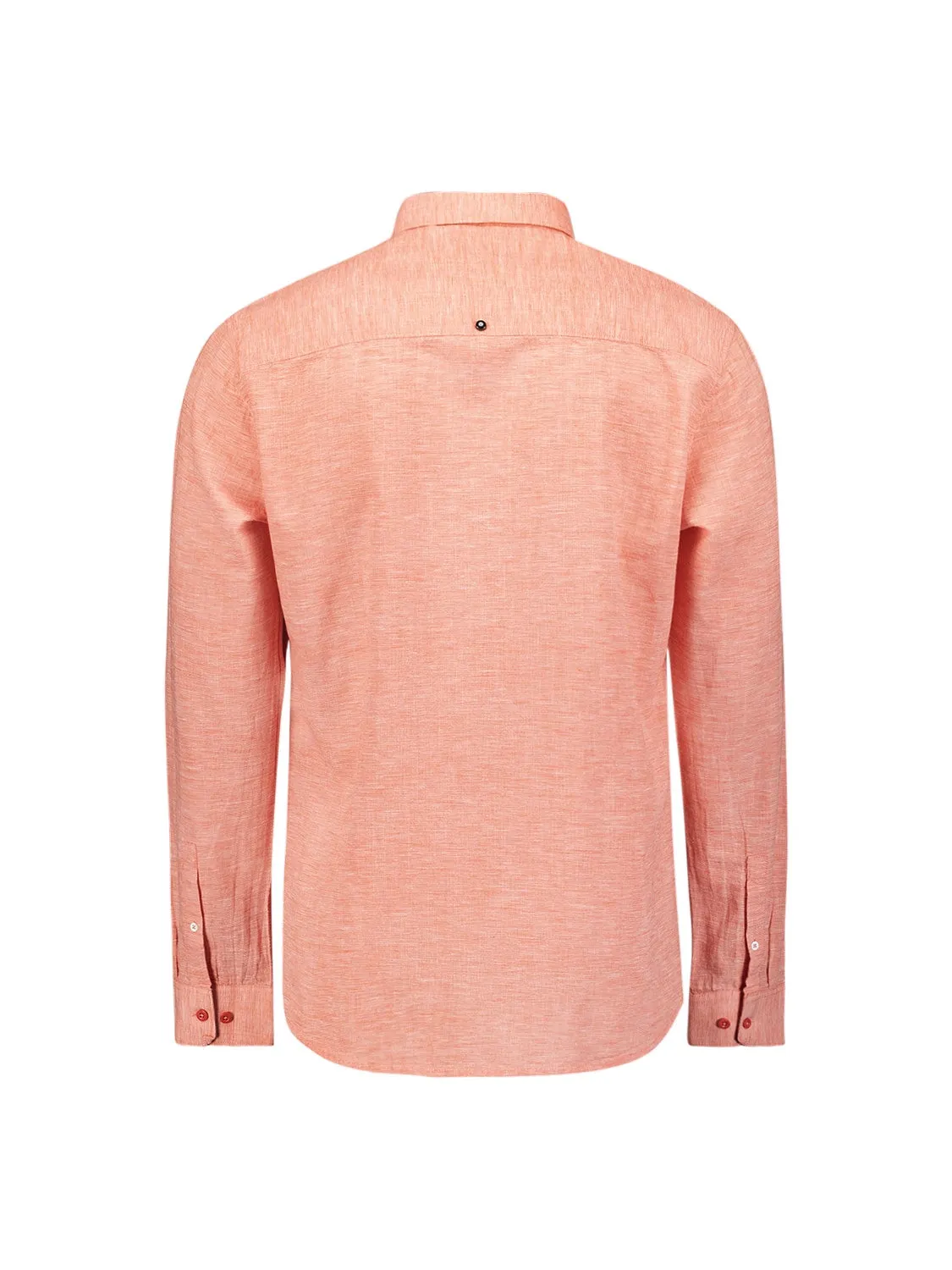 NO EXCESS LINEN BLEND TEXTURED L/S SHIRT 23450215