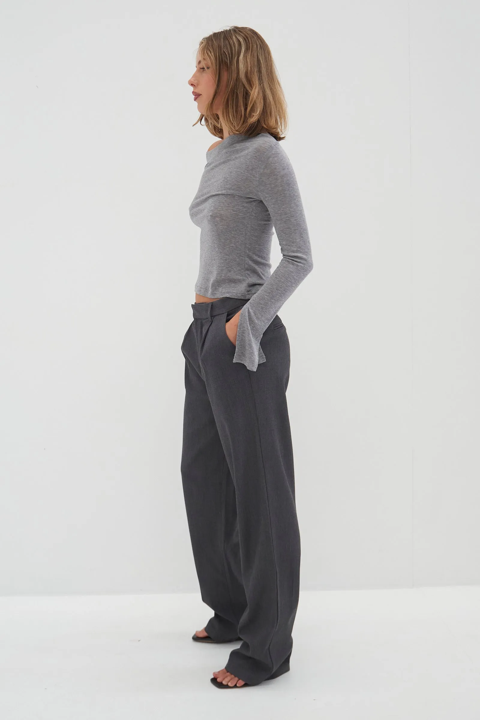 Norah Top - Grey