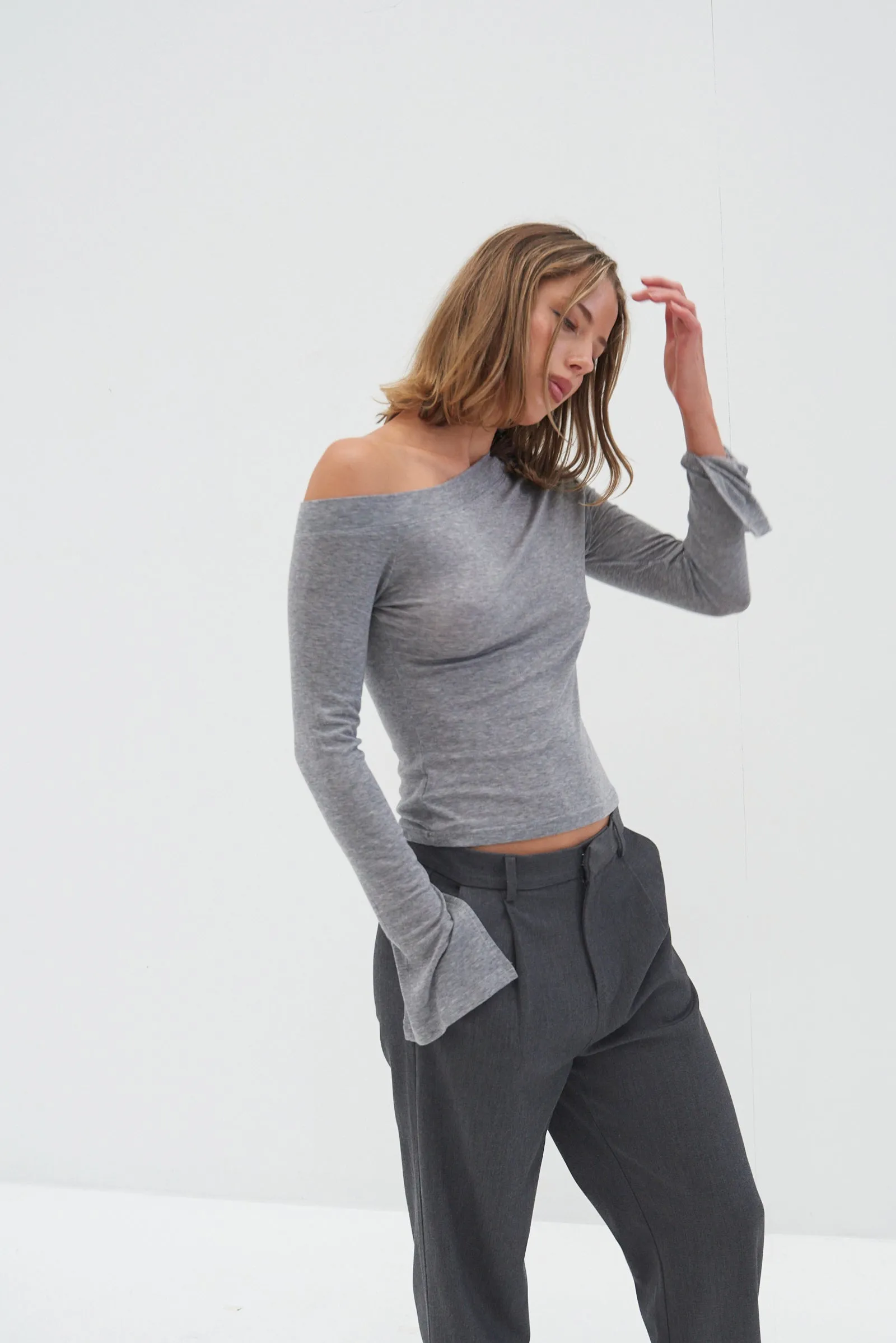 Norah Top - Grey
