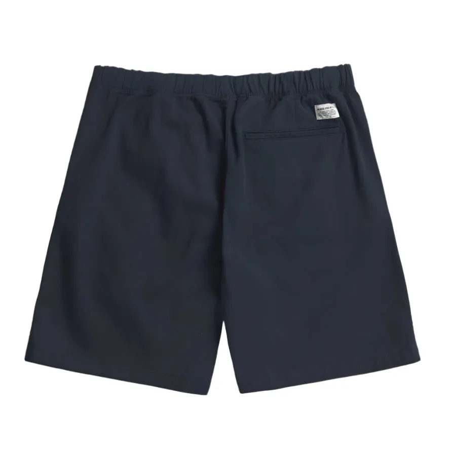Norse Projects Ezra Relaxed Organic Stretch Twill Short Dark Navy