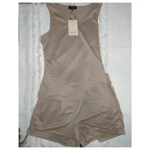 NYDJ Tank &amp; Short Lounge Set in Taupe
