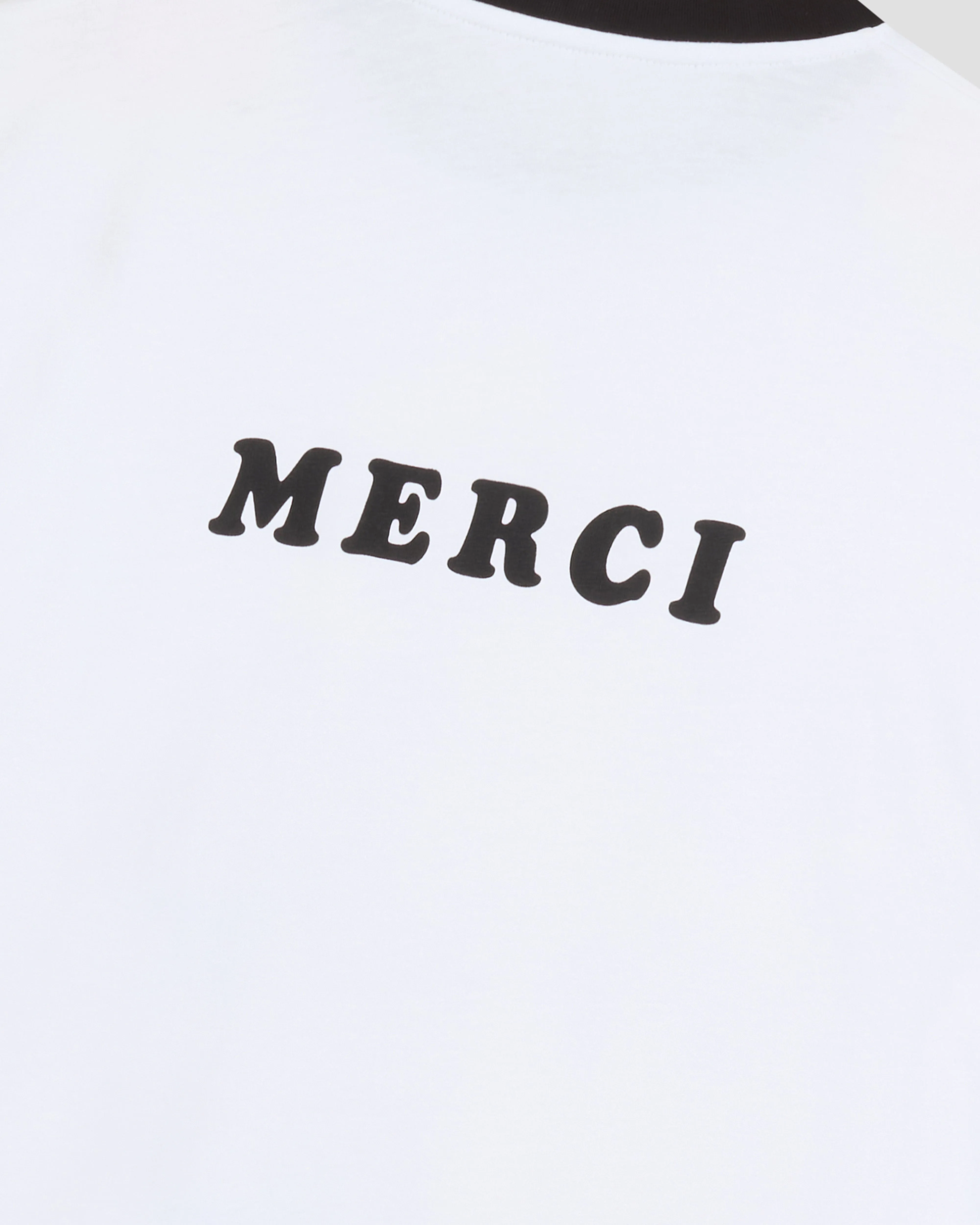 PACC16T004~MERCI RINGER TEE - WHITE