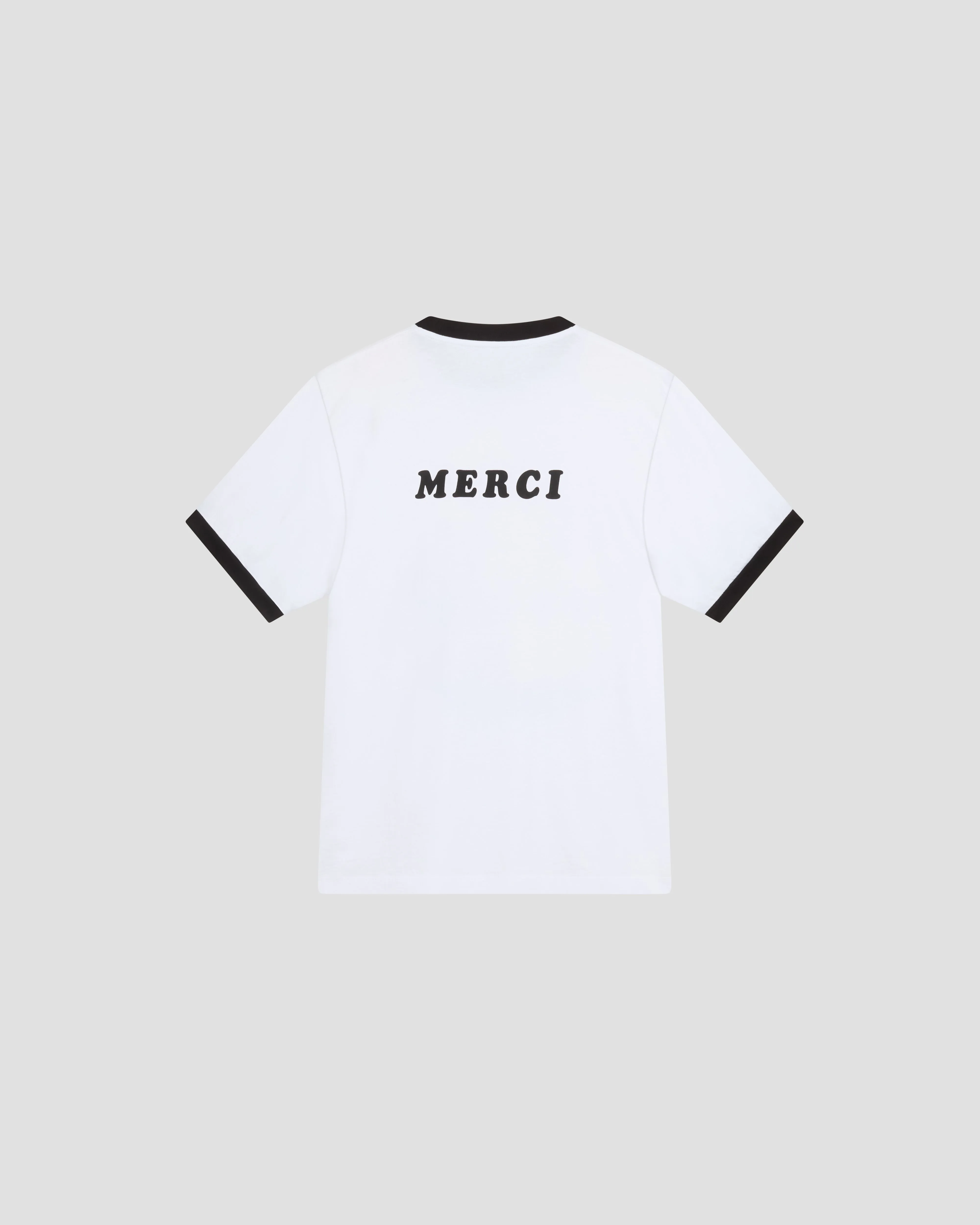 PACC16T004~MERCI RINGER TEE - WHITE
