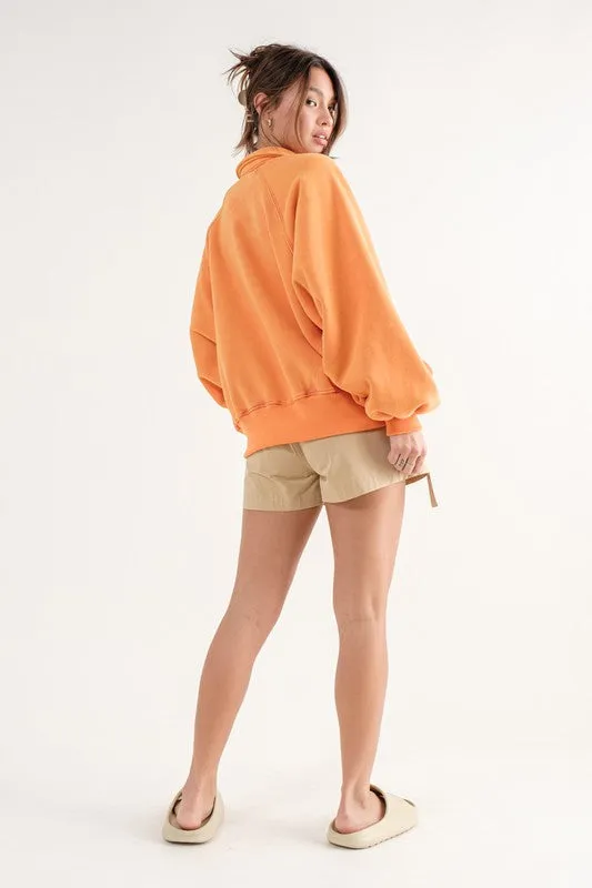 Piper Snap Collared Sweatshirt