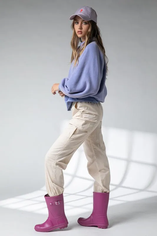 Piper Snap Collared Sweatshirt