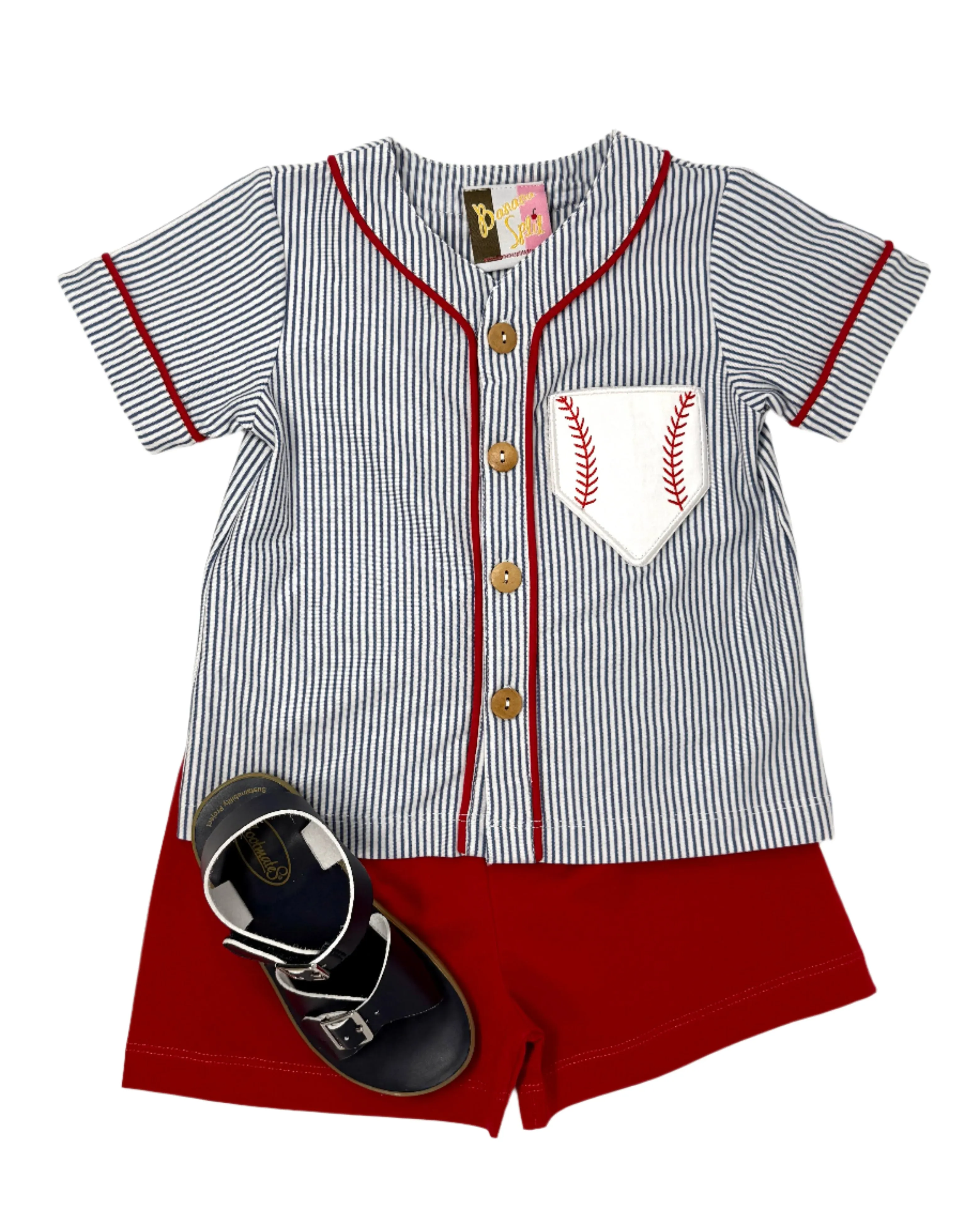 Play Ball Boys Short Set