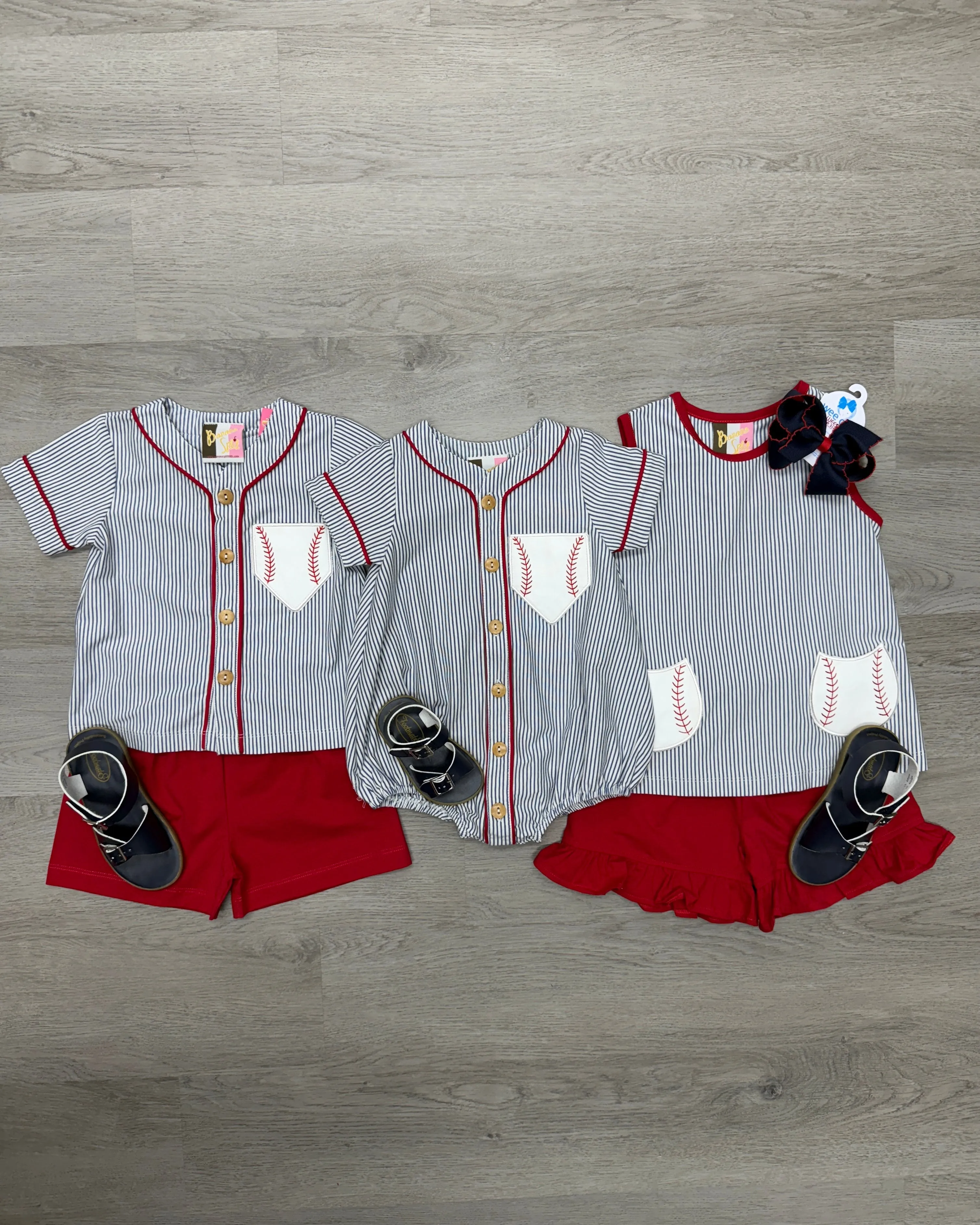 Play Ball Boys Short Set