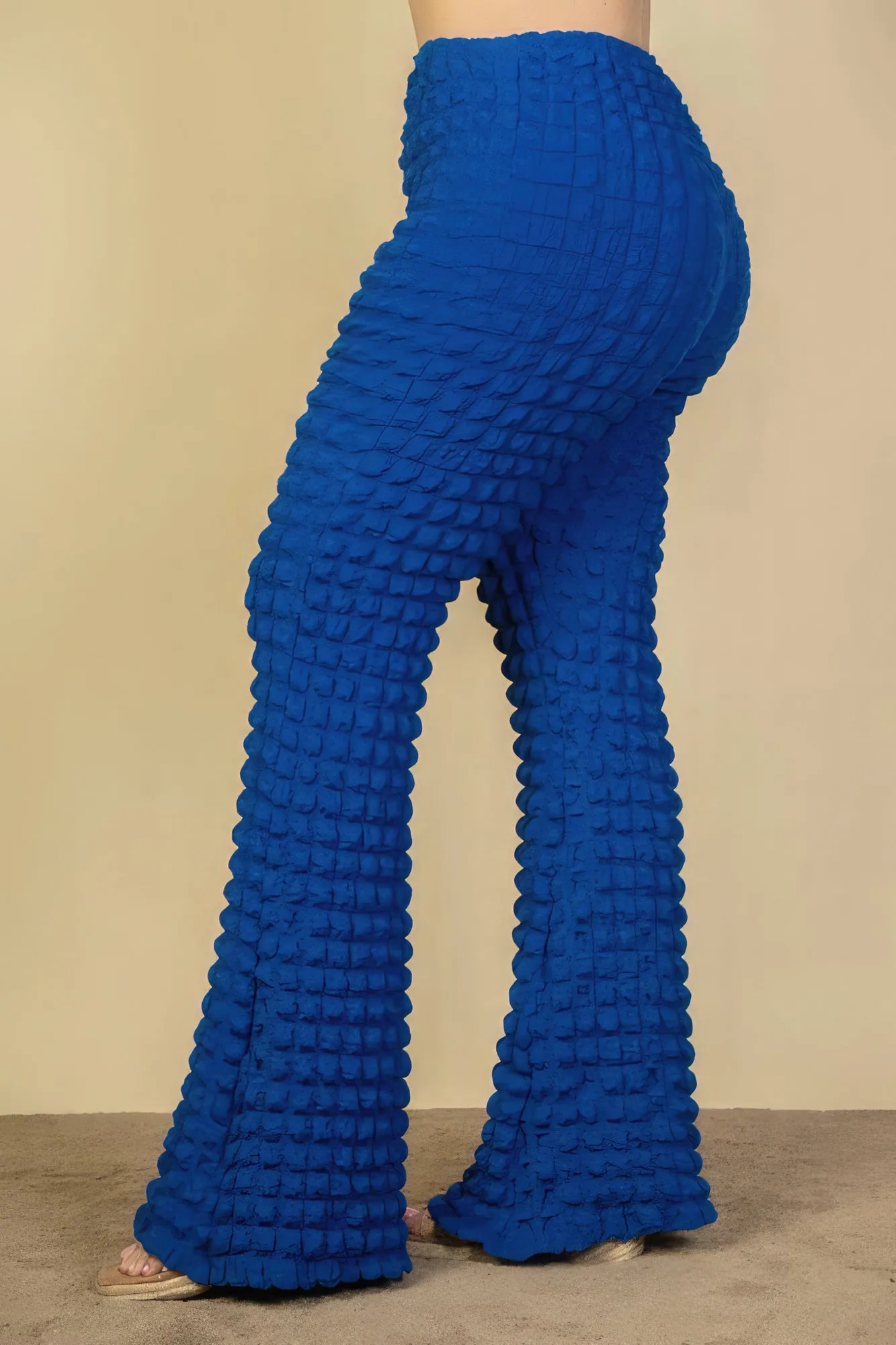 Plus Size Bubble Flare Pants