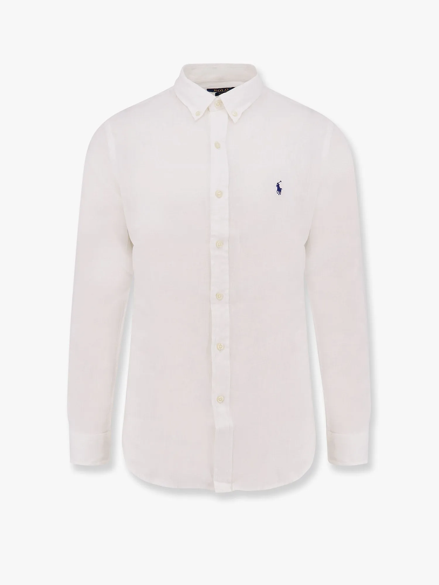 Polo Ralph Lauren Linen Shirt With Logo Embroidery