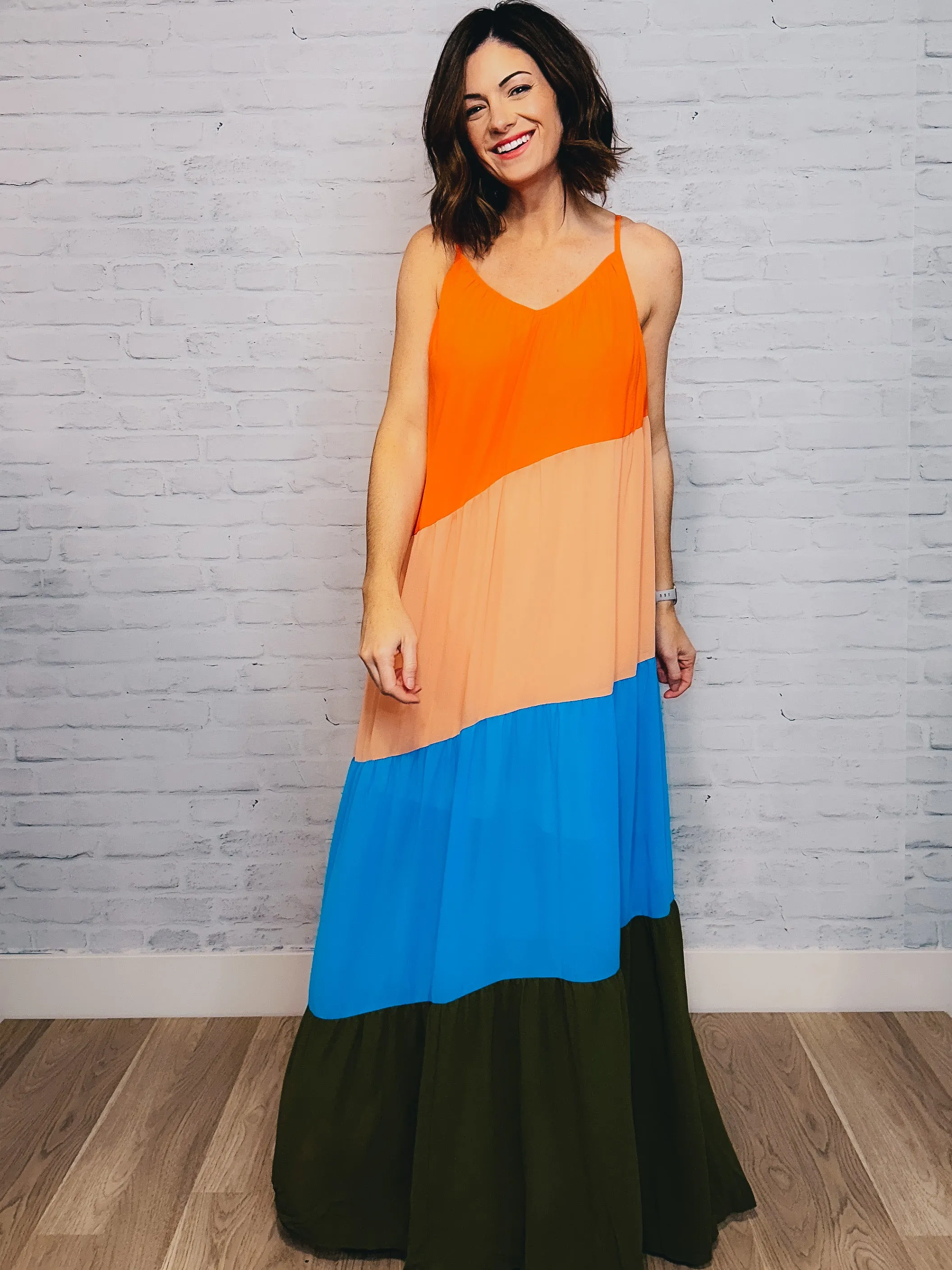 Pop Art Maxi Dress
