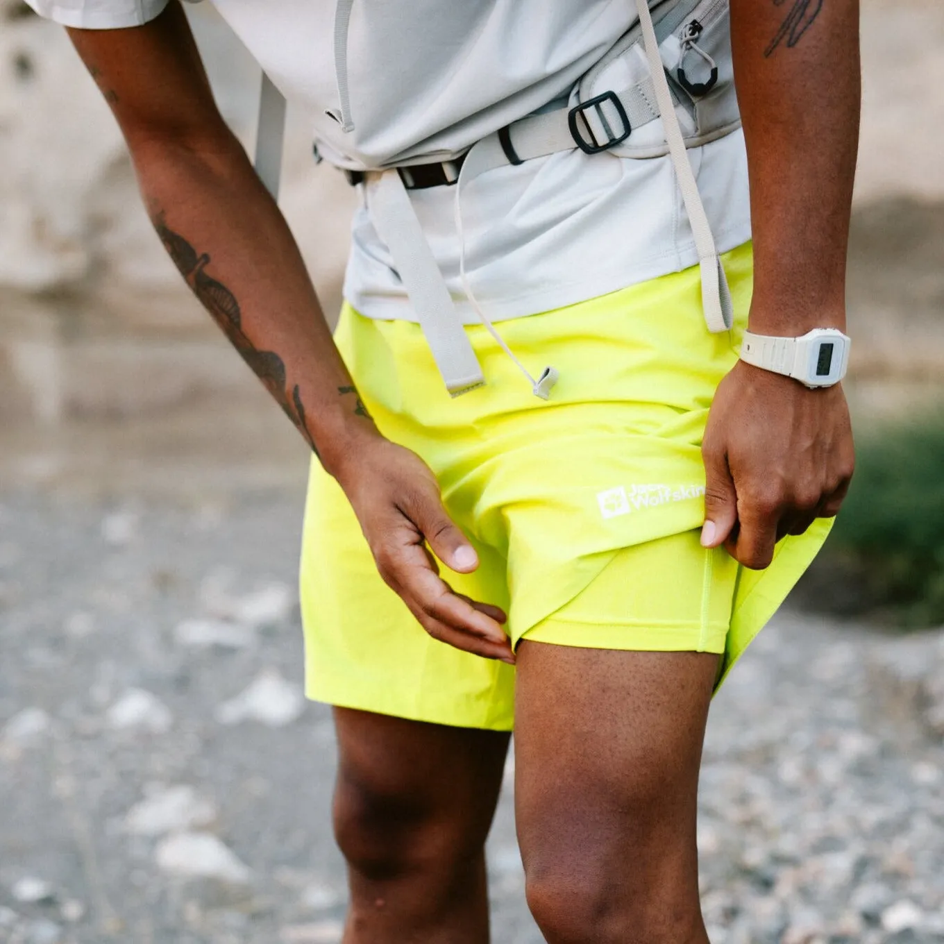 PRELIGHT 2IN1 SHORTS M
