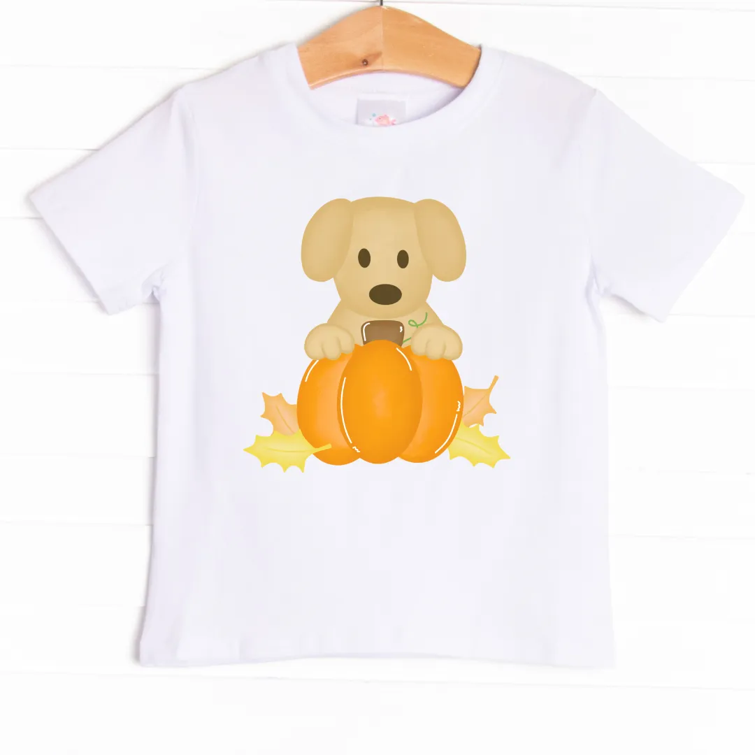Pumpkin Patch Puppy Graphic Tee