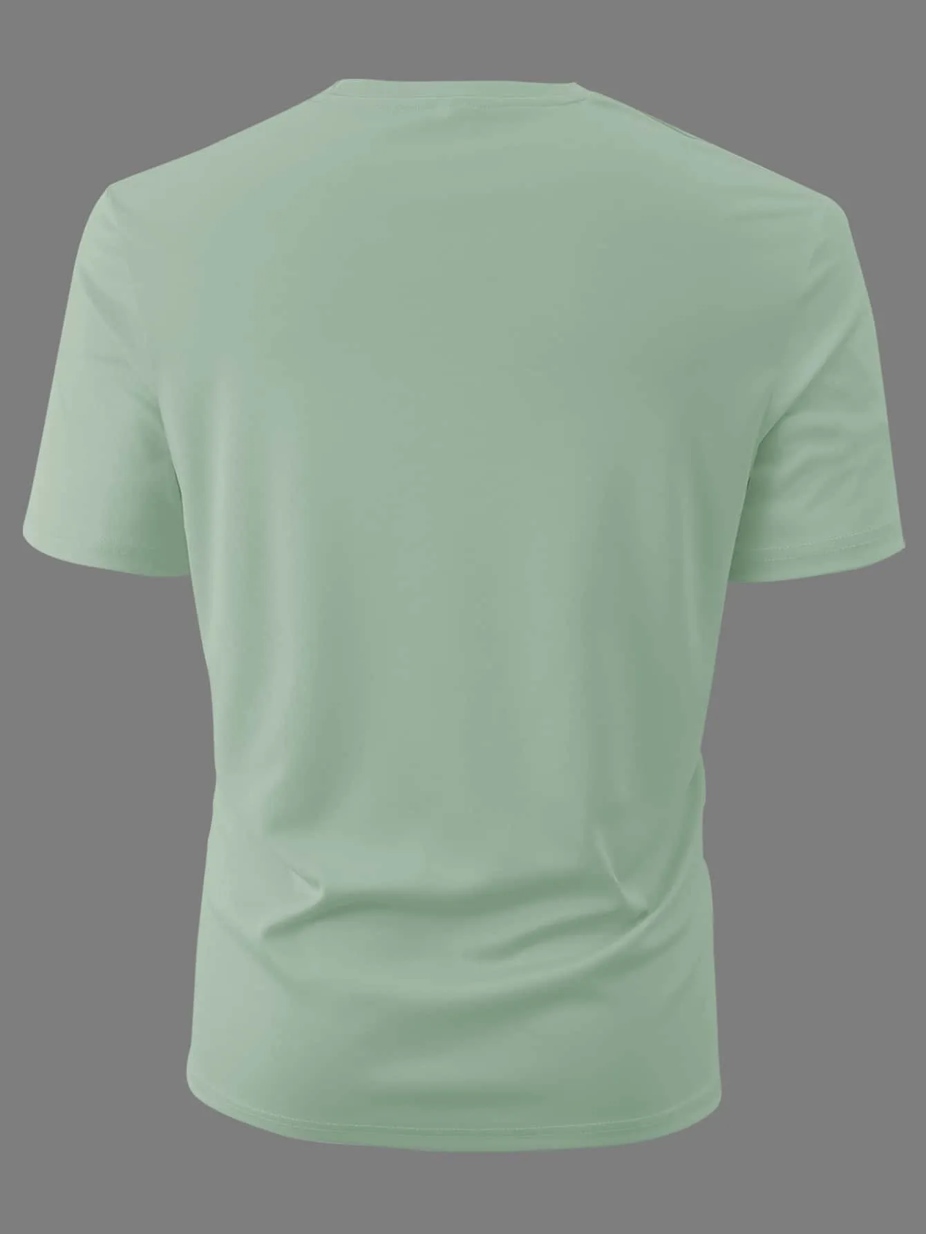QA Homme Men Letter Graphic Tee