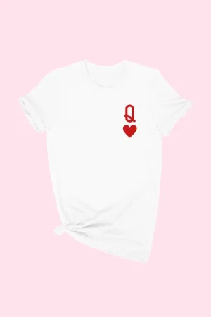 QUEEN OF HEARTS TEE