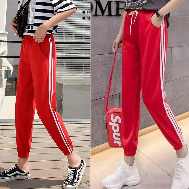 Quick-drying Track Pants Women's Summer Thin Loose
