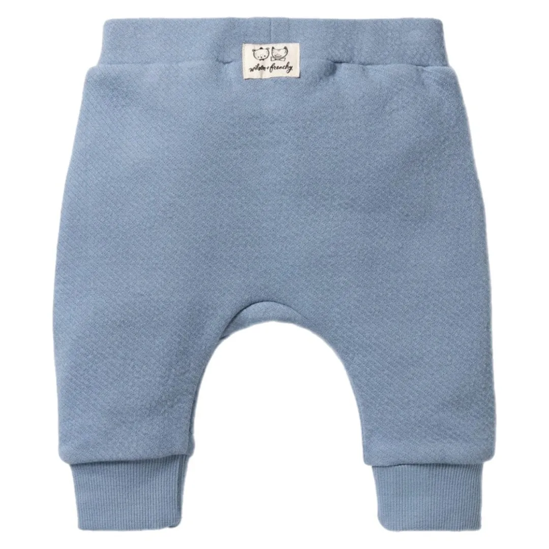 Quilted Pant - Storm Blue