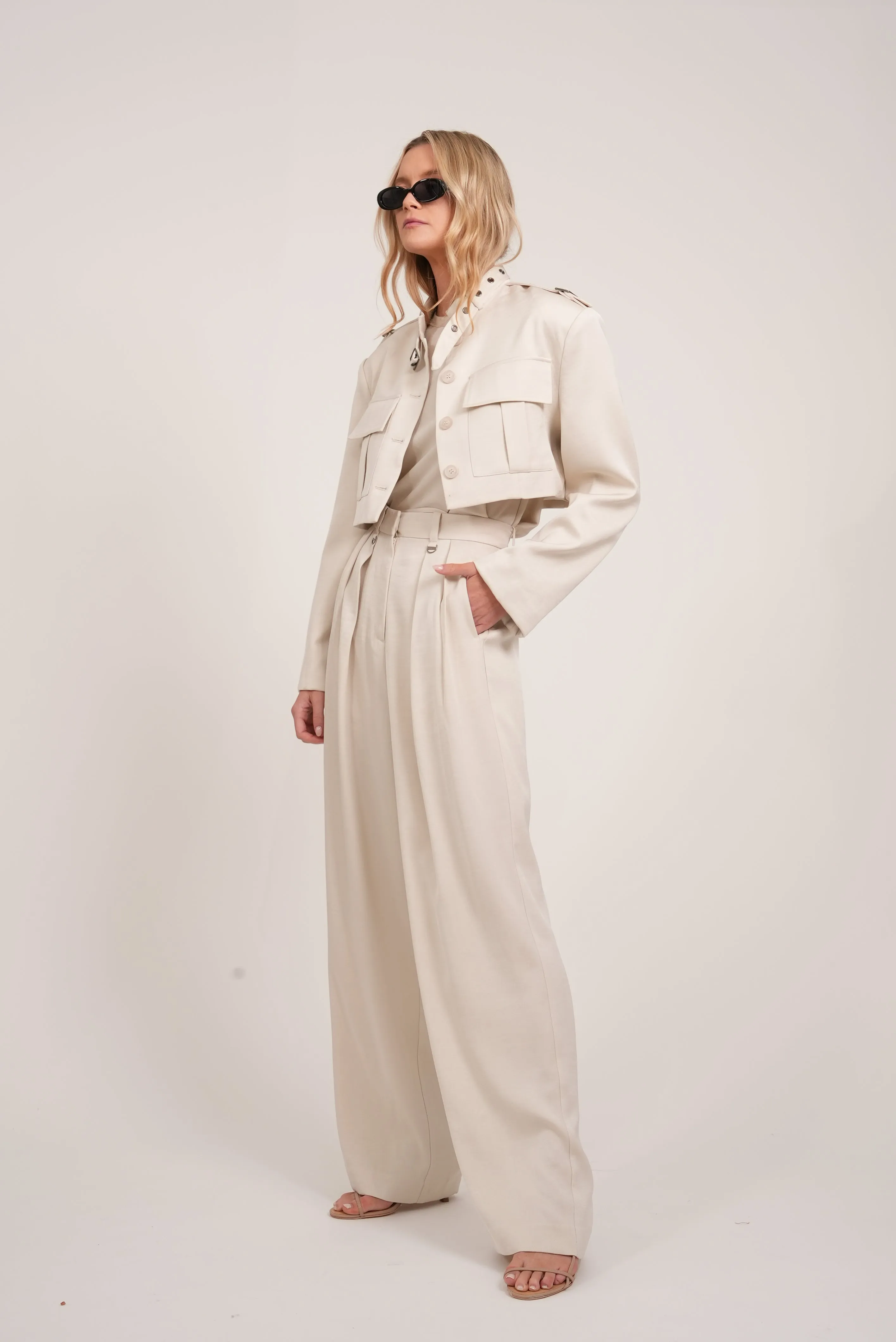 Quinn Jacket- Bone