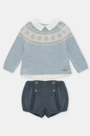 "Mason" Powder Blue Jumper & Jam Pants