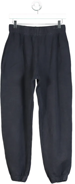 Raey Blue Elasticated-waist Cotton-blend Track Pants UK 8