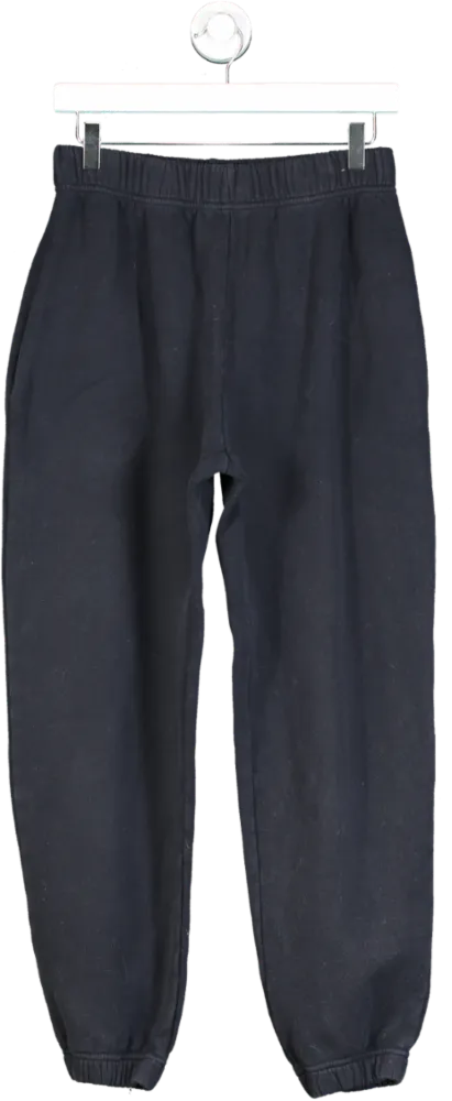 Raey Blue Elasticated-waist Cotton-blend Track Pants UK 8