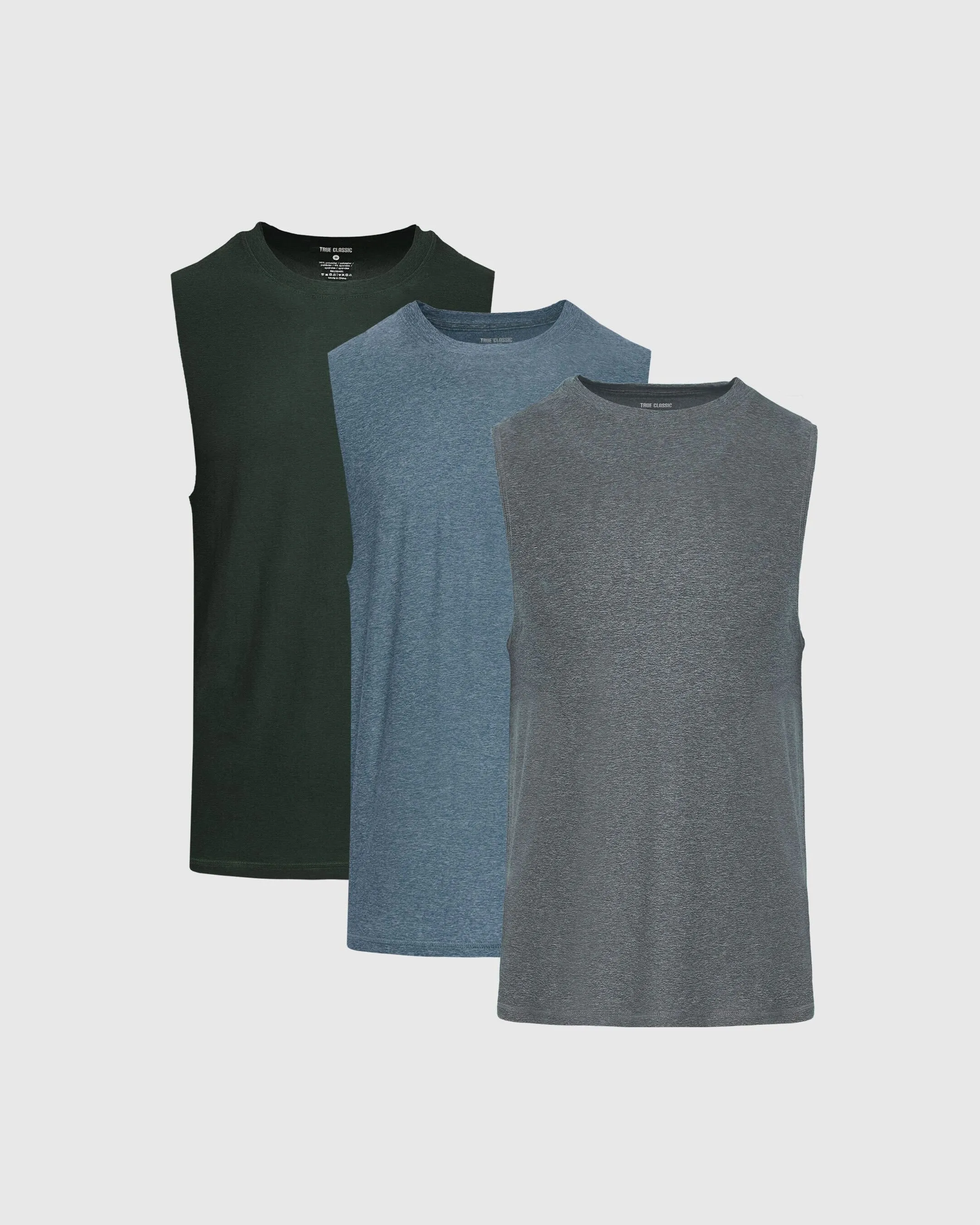 Rainforest Active Muscle Tee 3-Pack