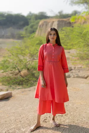 Raspberry Pink Kurta Set