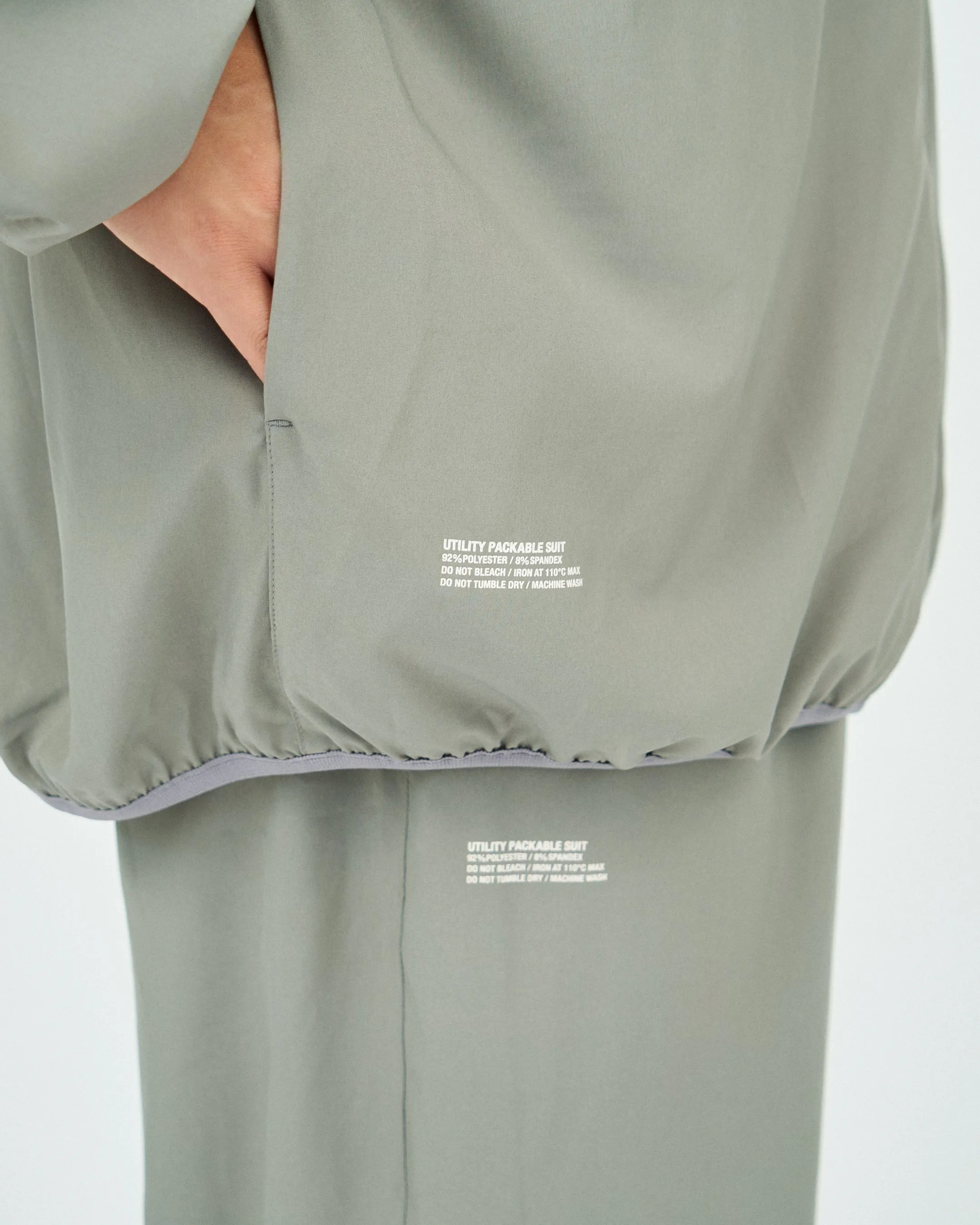 ReFresh!Service. /UTILITY PACKABLE SUIT - Gray
