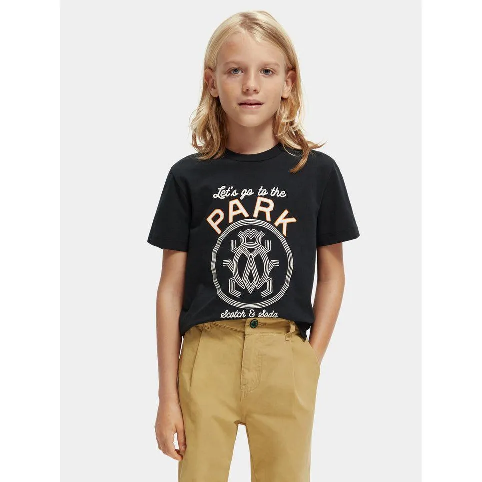 Relaxed Fit Uv-Artwork T-Shirt - Antra