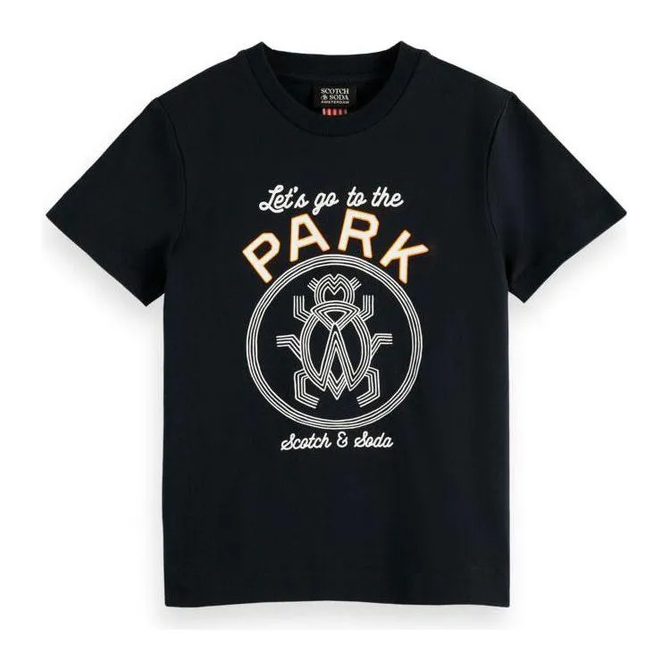 Relaxed Fit Uv-Artwork T-Shirt - Antra