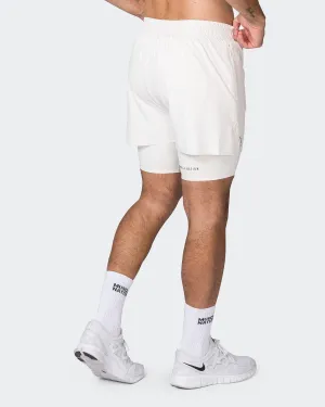 Replay 3" Shorts - Travertine