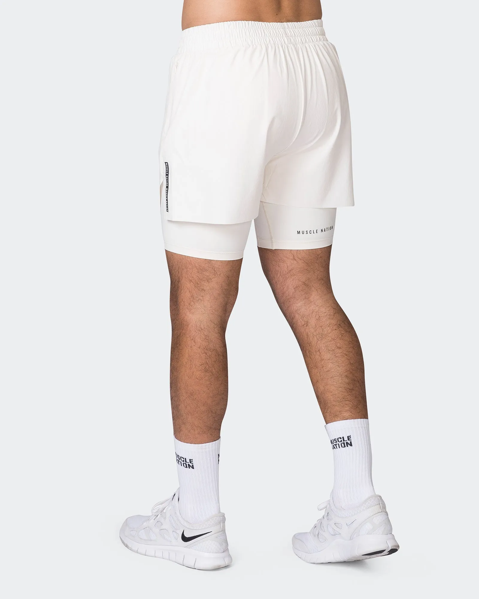 Replay 3" Shorts - Travertine