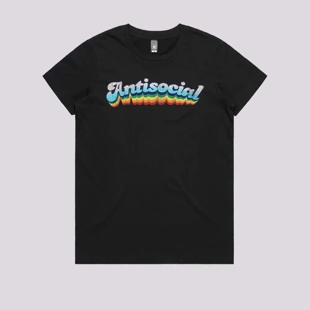 Retro Antisocial T-Shirt