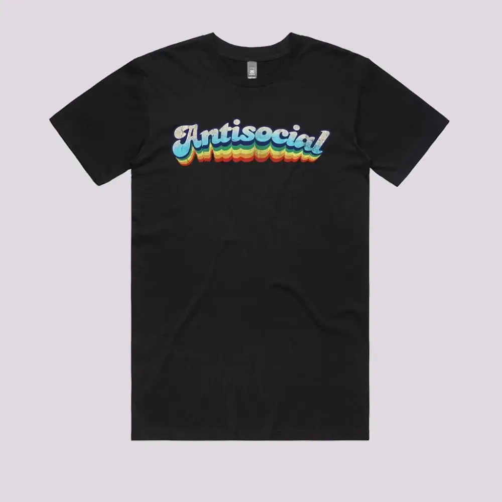 Retro Antisocial T-Shirt