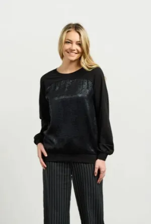 Ricki Top - Black/Black