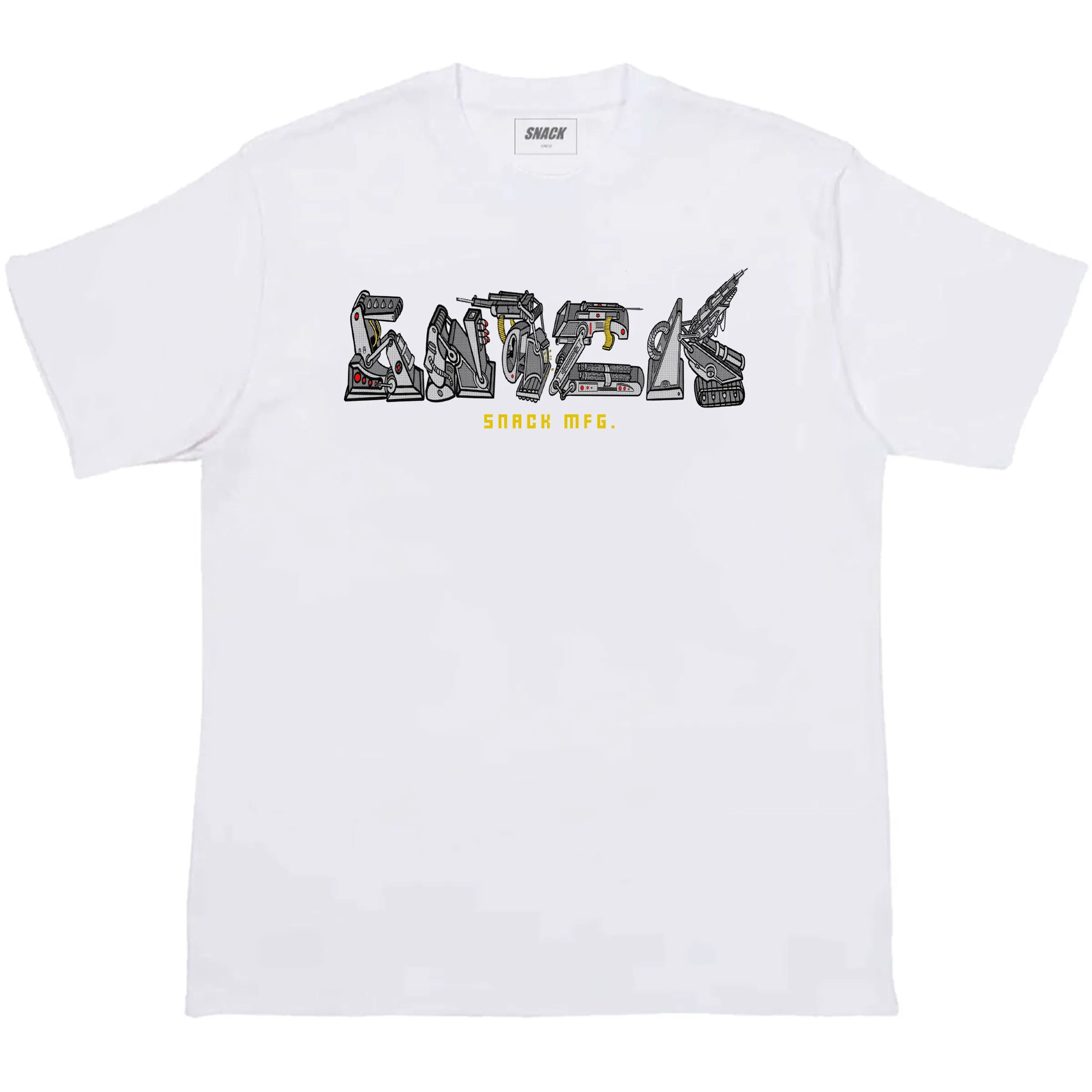 ROBOT TEE - WHITE