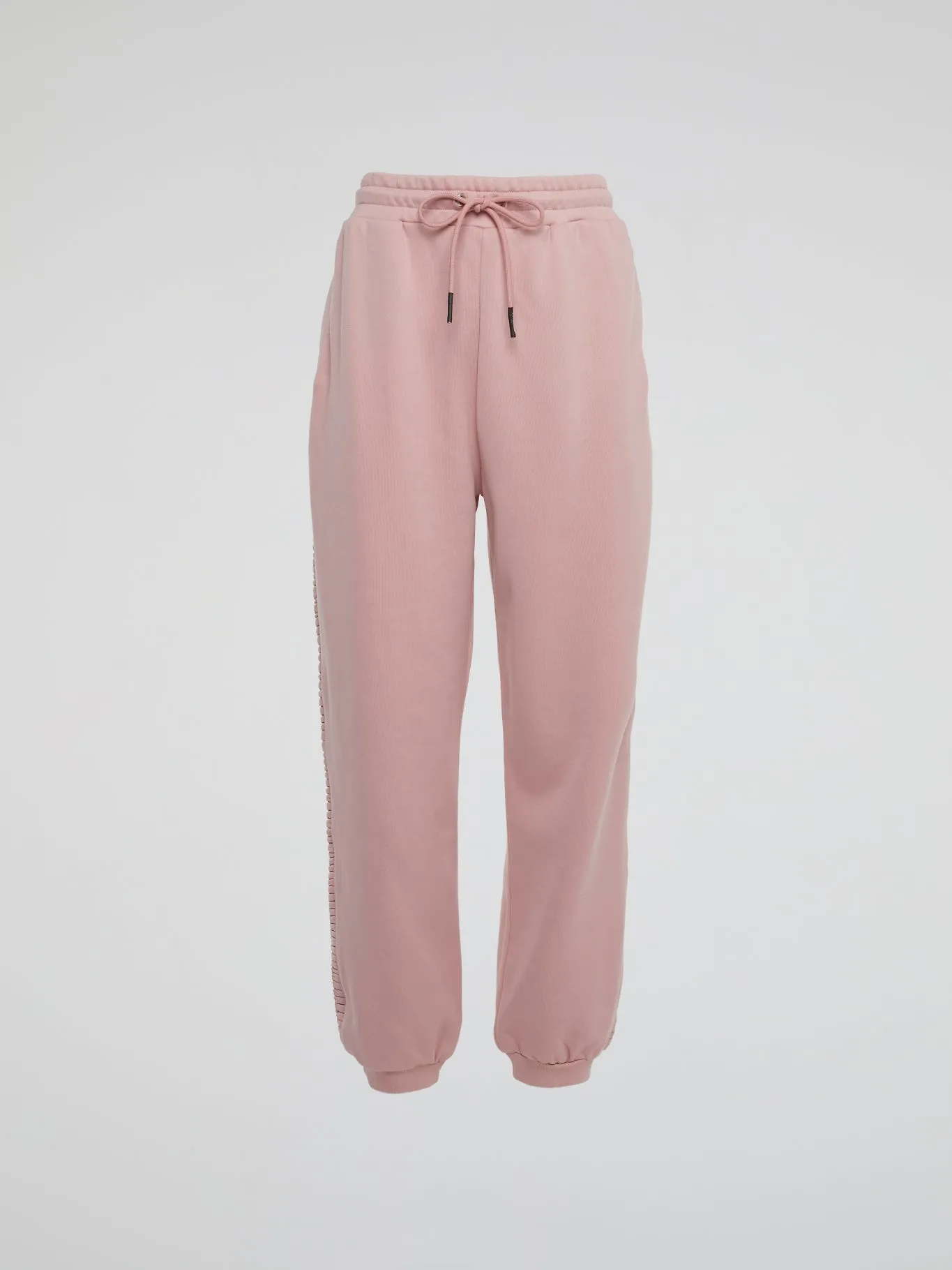 Rose Side Detail Drawstring Track Pants