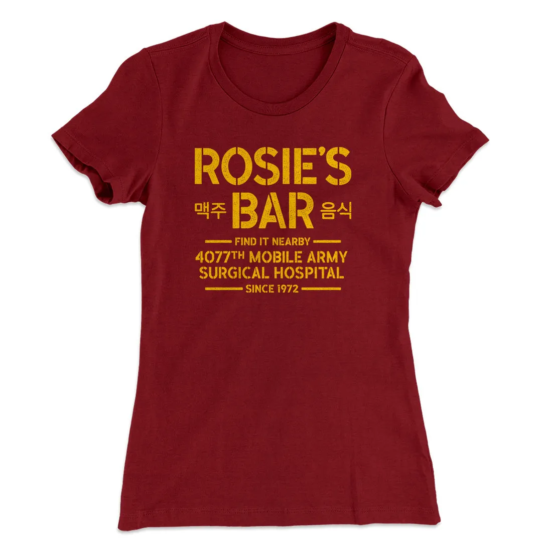 Rosie's Bar Women's T-Shirt