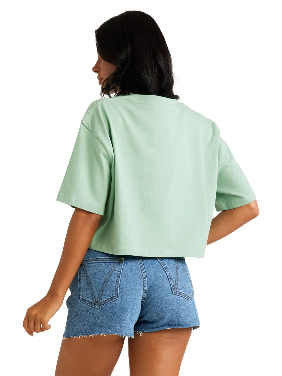 RVCA Ladies Pick Of The Bunch Half T-Shirt