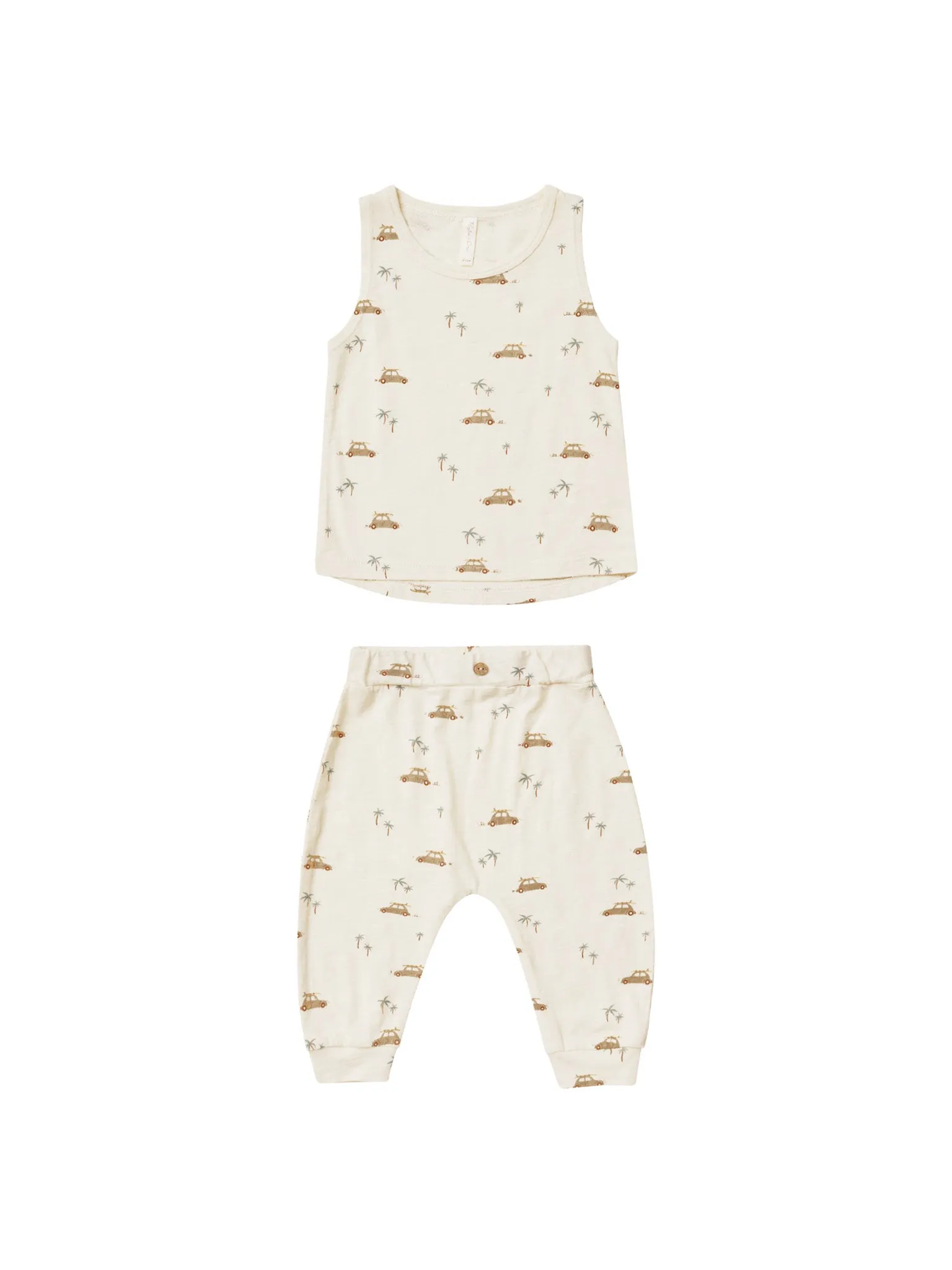 Rylee & Cru Surf Buggy Set Ivory
