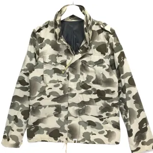 [S] A Bathing Ape Bape Gore Windstopper Camo M-65 Jacket